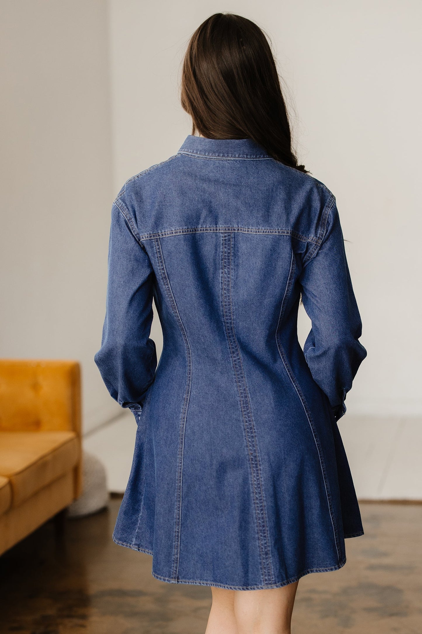 Threaded Pear Zoe Flared Mini Dress
