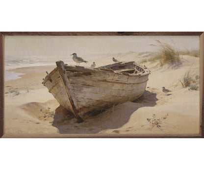 Kendrick Home Abandoned Boat In The Dunes