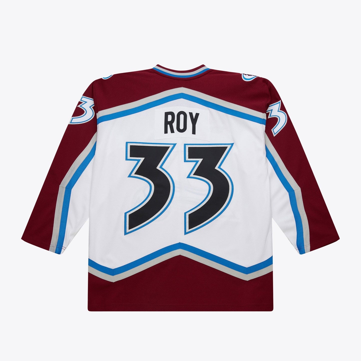 Mitchell & Ness Men's NHL White Jersey Avalanche 2000 Patrick Roy