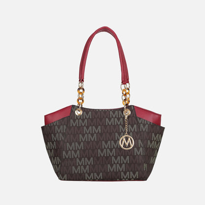 MKF Collection by Mia K. - Cameron Signature Tote Bag