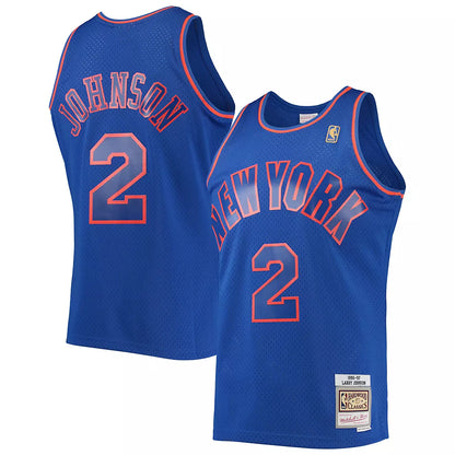 Mitchell & Ness Men's Swingman Jersey Knicks 1996 Larry Johnson