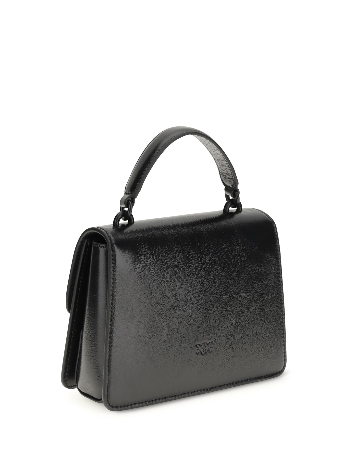 Top-Handle Mini Handbag Love One Black