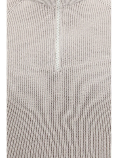 Sweater High-Neck 100% Cotton