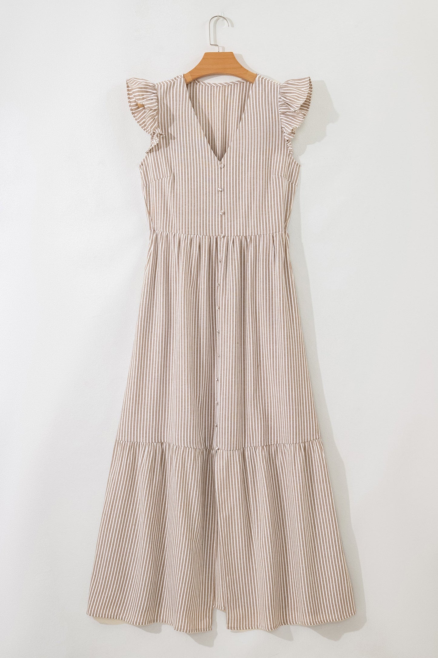 Threaded Pear Kira Front Slit Maxi Dress