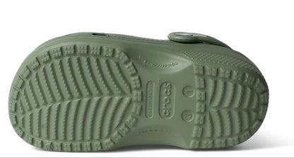 Youth Crocs Classic Clogs - Moss