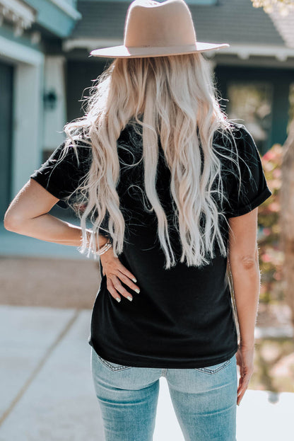 Threaded Pear Sierra MAMA Chenille Graphic Tee