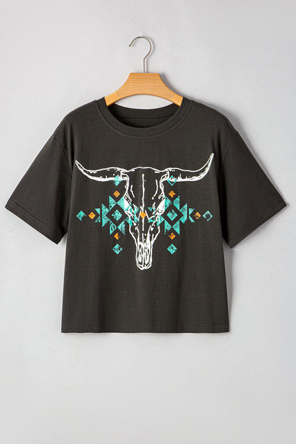 Threaded Pear Reya aztec Graphic T Shirt