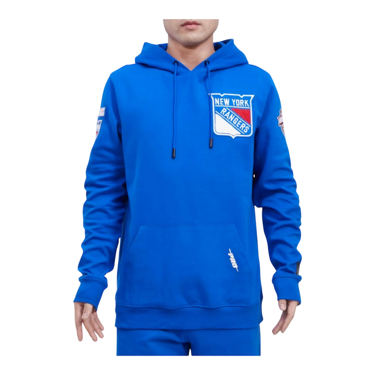 Pro Standard NHL New York Rangers Classic Pull-Over Men Hoodie Royal Blue