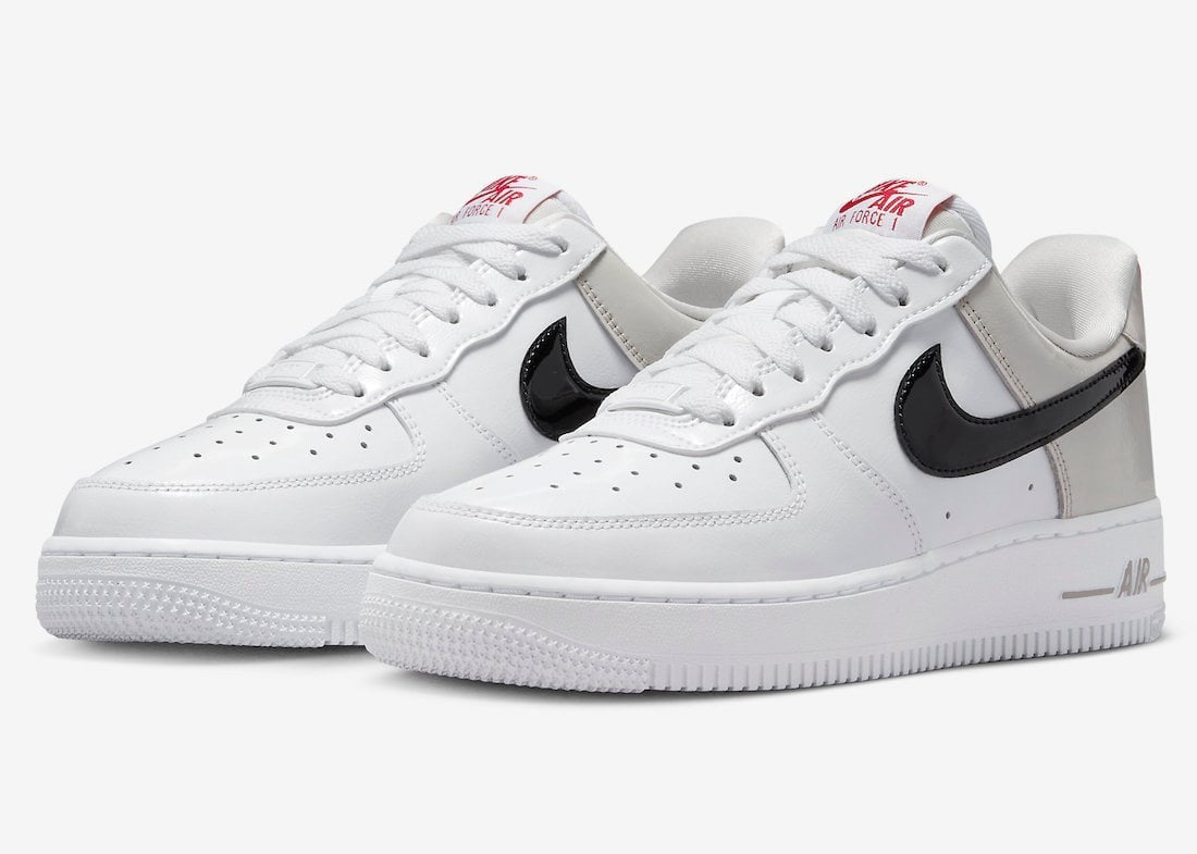 Nike Air Force 1 '07 Women's Sneakers — White Leather Low-Top