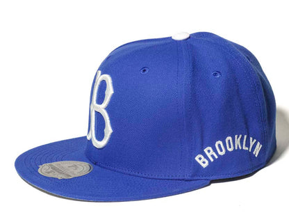 Mitchell & Ness Men's MLB Evergreen Fitted Coop Dodgers Fitted Caps