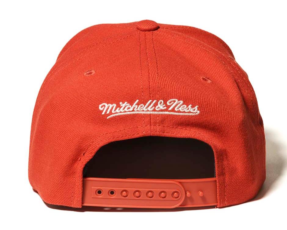 Men's Mitchell & Ness MLB Back To Basics Snapback Coop Astros - Red