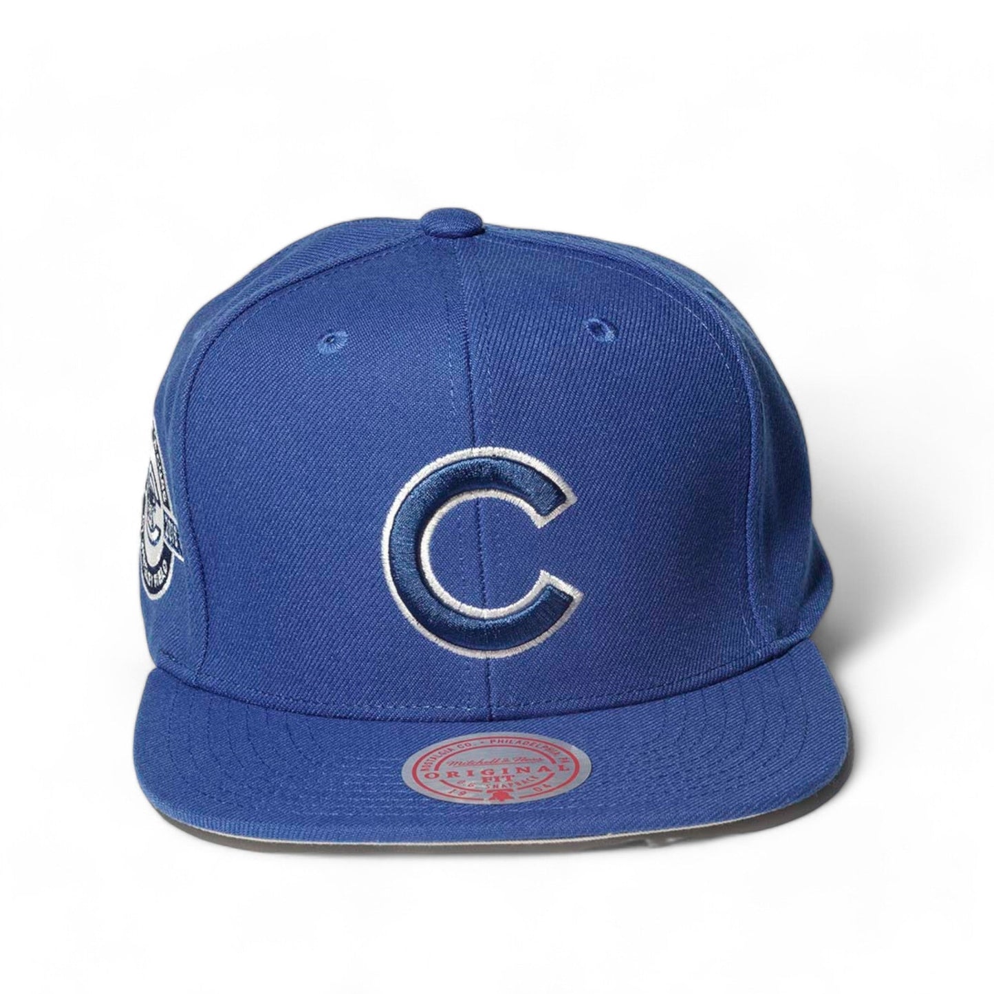 Men's Mitchell & Ness MLB Back To Basics Snapback Cubs - Blue