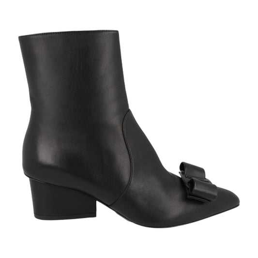 Ferragamo Vince Leather Booties