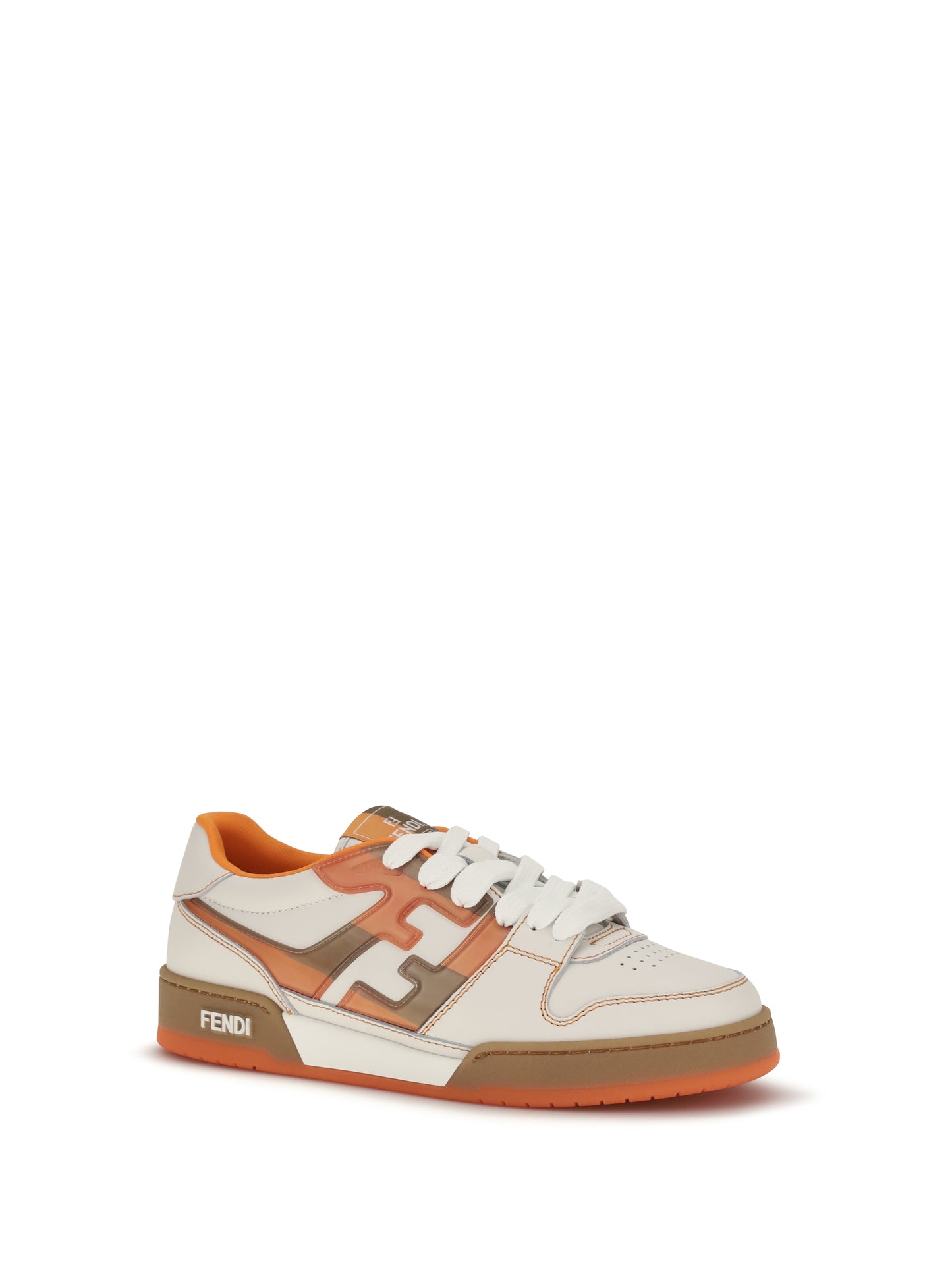 Sneakers Match Grained Leather