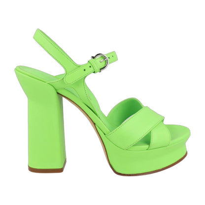 Ferragamo Sonya Leather Platform Sandals