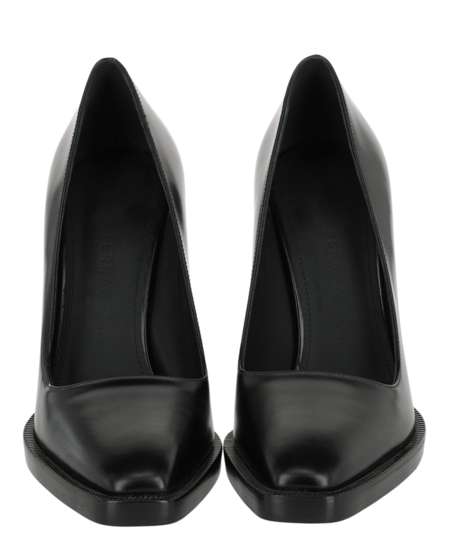 Ferragamo Anser X5 Leather Pumps