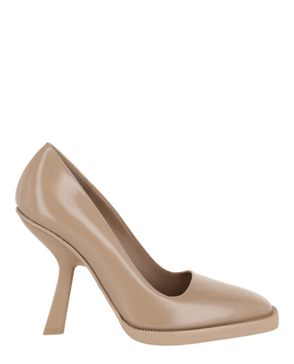 Beige White-
