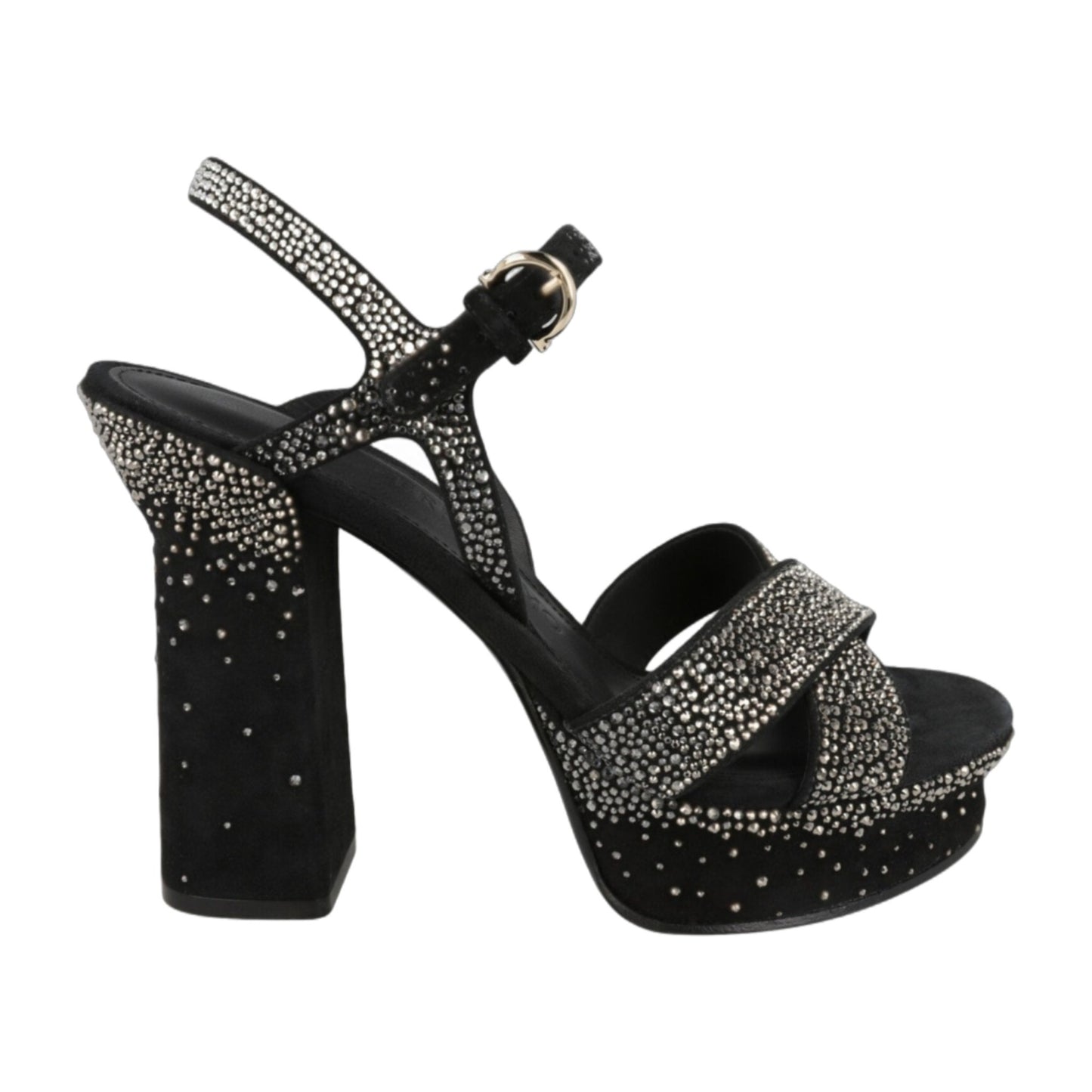 Ferragamo Sonya Suede Platform Sandals