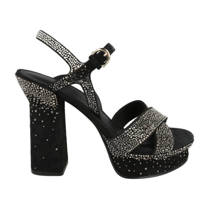 Ferragamo Sonya Suede Platform Sandals