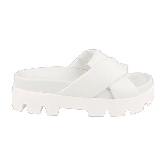 Ferragamo Air Lug Leather Slides