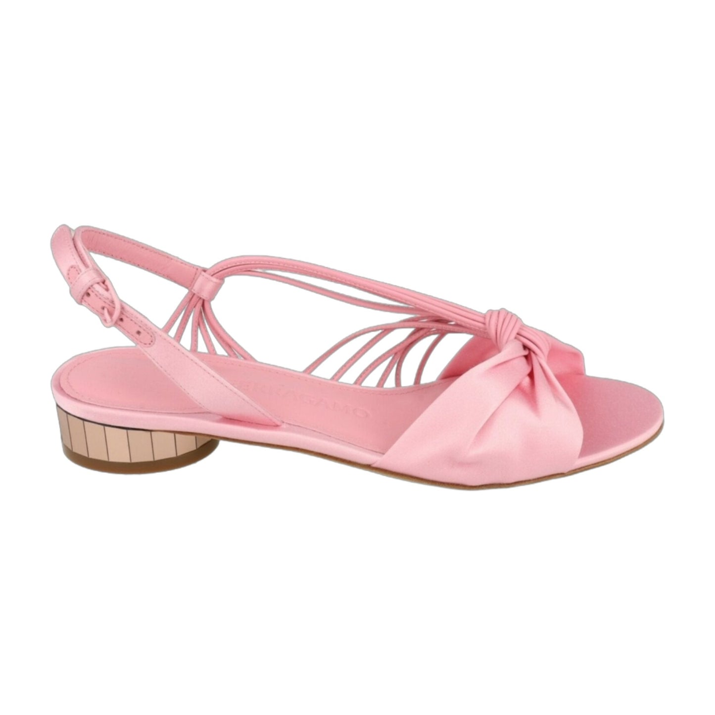 Ferragamo Sabina Mirrored Heeled Sandals