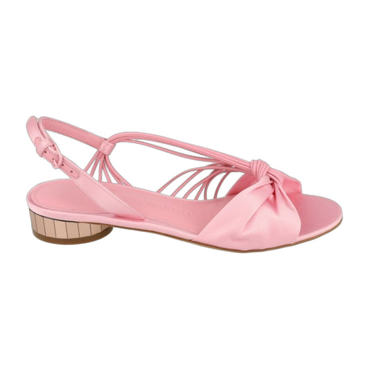 Ferragamo Sabina Mirrored Heeled Sandals