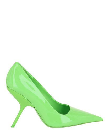 Ferragamo Eva X5 Pantent Leather Pumps
