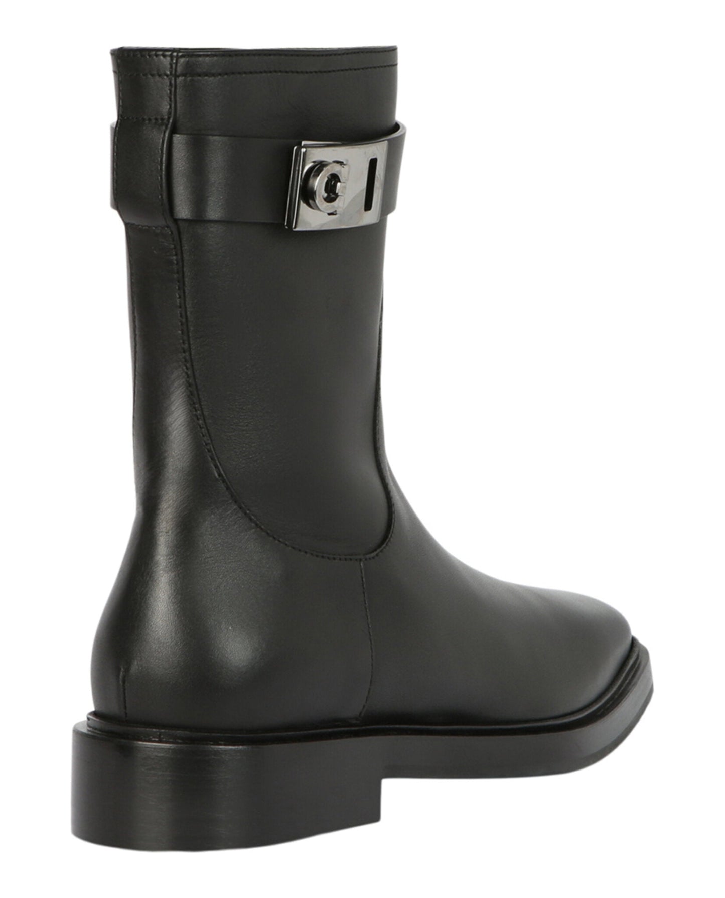 Ferragamo Hug Buckle Ankle Boots
