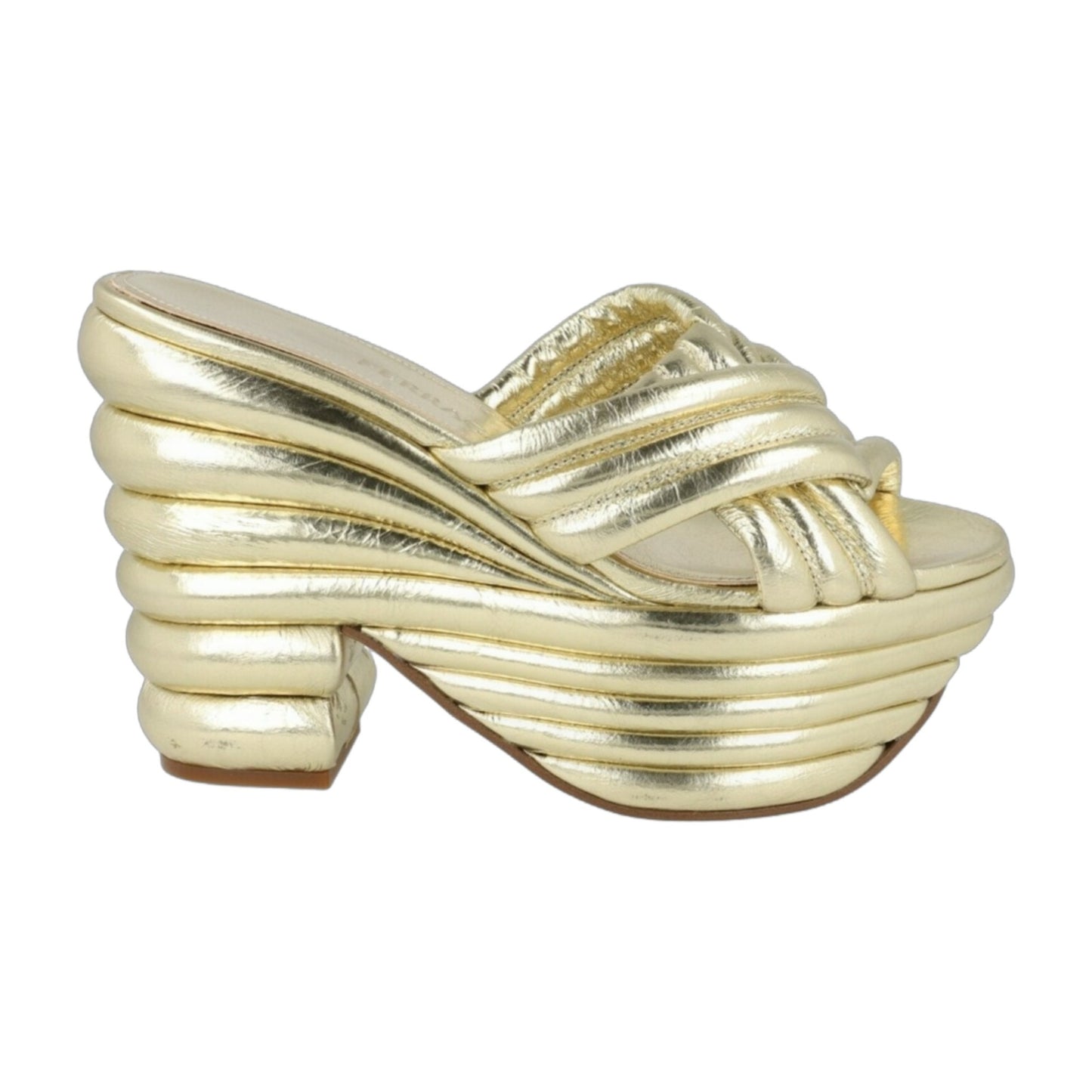 Ferragamo Rey Platform Sandals - Narrow Width