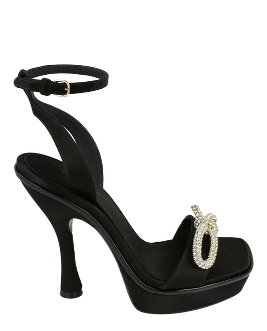 Ferragamo Satin Allison X5 Sandals