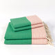 Rose Pink / Green / Natural