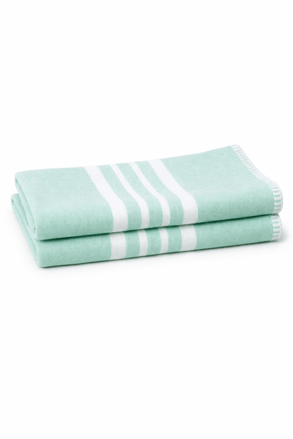 Farmhouse Hand Towel , Without Fringes ( Set of 2 )