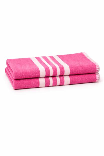 Farmhouse Hand Towel , Without Fringes ( Set of 2 )