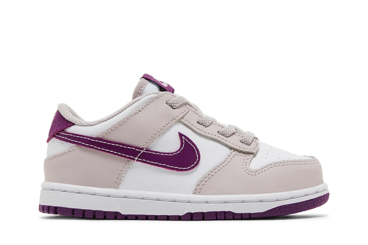 Nike Toddlers Dunk Low - White/Viotech