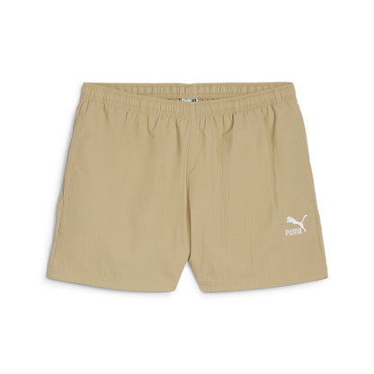 Puma Women's Classics A-Line Shorts - Beige