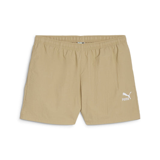 Puma Women's Classics A-Line Shorts - Beige