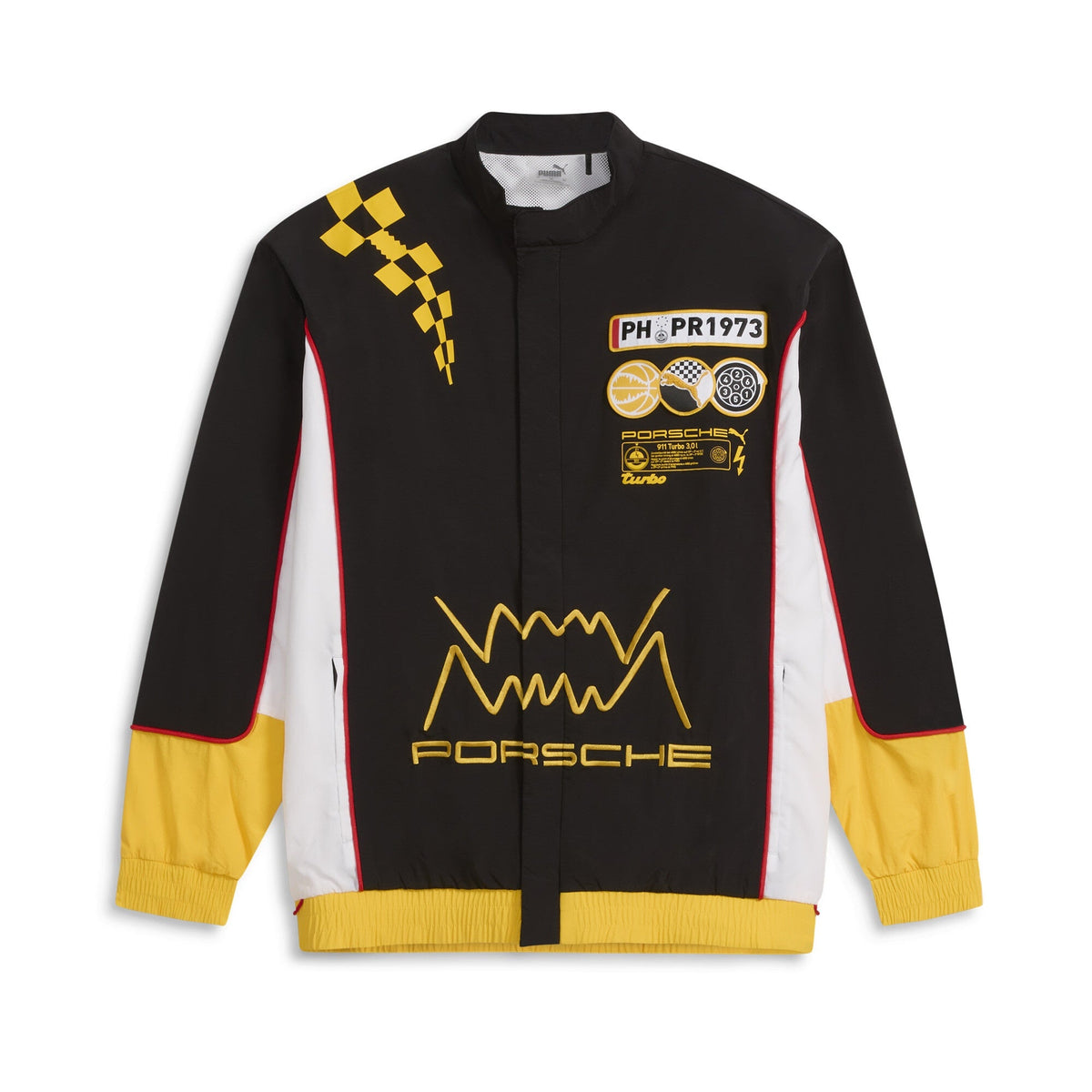 Puma Men's x Porsche Jacket - Black/Yellow
