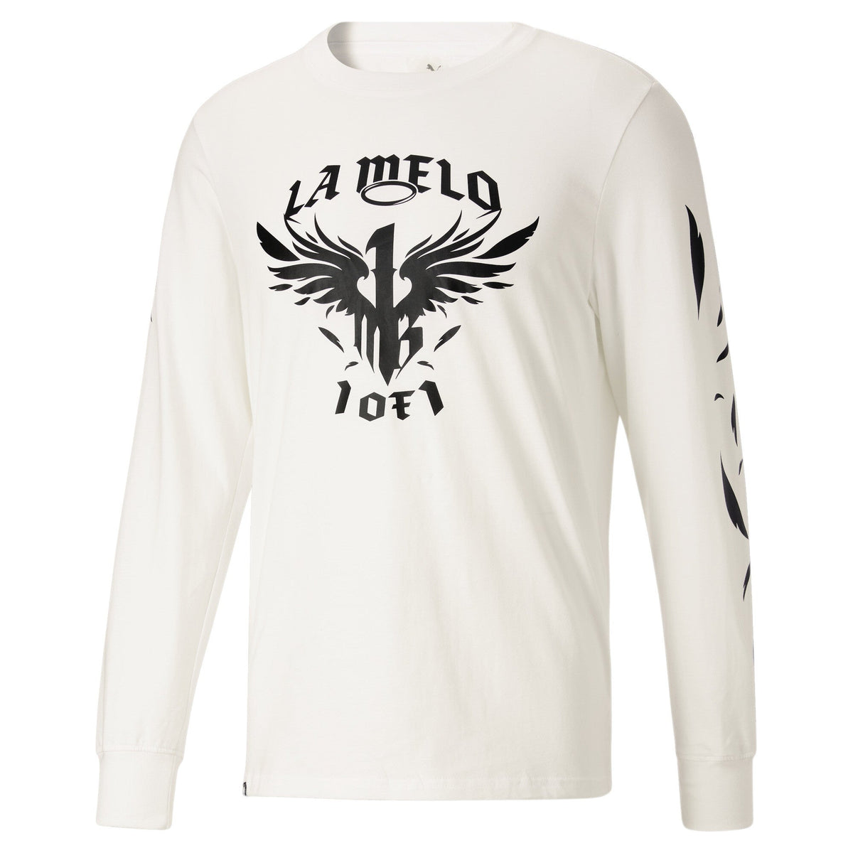 Puma Men's One of One Long Sleeve T-Shirt - White