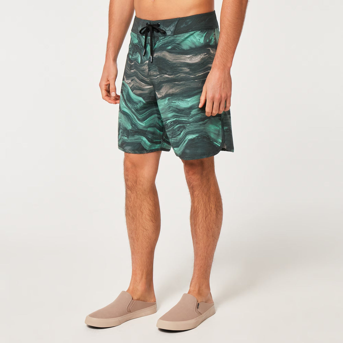 Oakley Men's Marble Swirl 19" Boardshort - Mint Green Magma