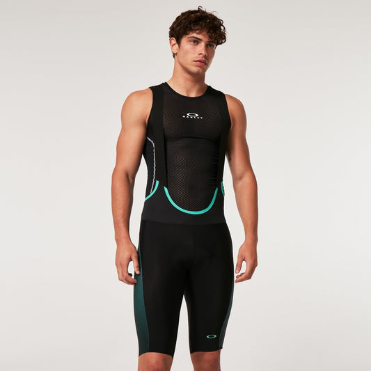 Oakley Men's Endurance Ultra Bib - Black/Hunter Green