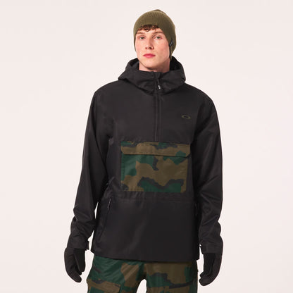 Oakley Men's Divisional RC Shell Anorak - Blackout