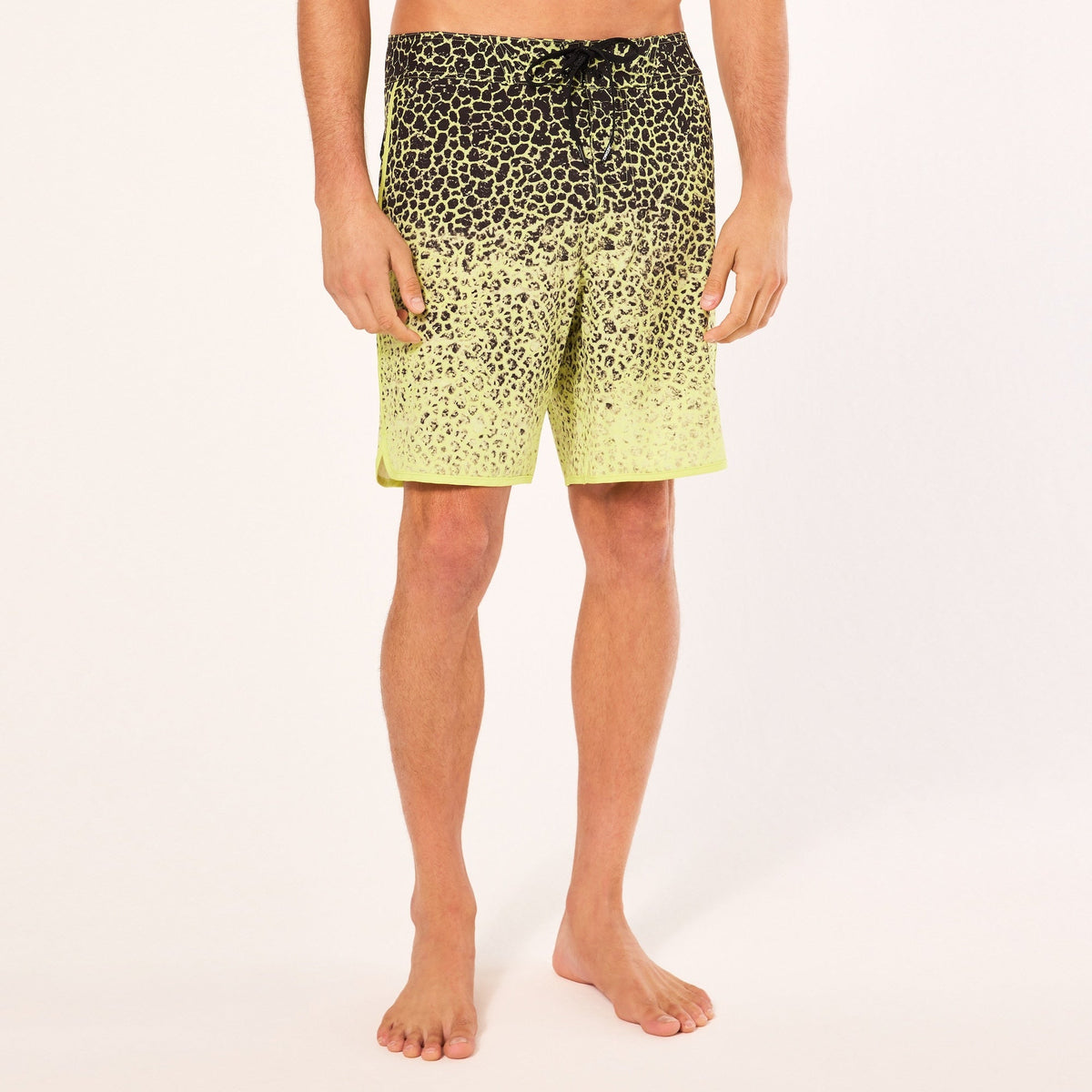 Oakley Men's Session RC 19" Boardshort - Gradient Crackle Bk/Yl