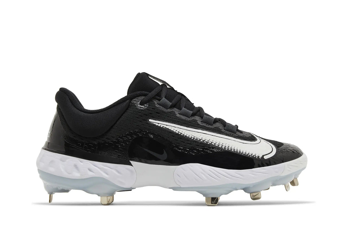 Nike Men's Alpha Huarache Elite 4 Low - Black/White