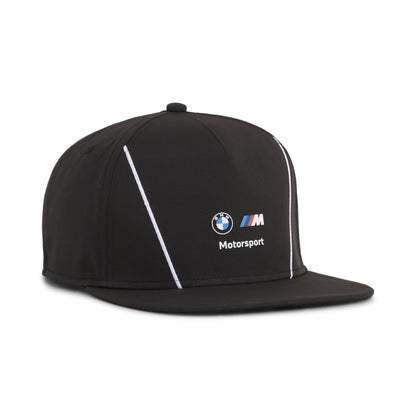Puma Men's BMW M Motorsport Flat Brim Cap - Black