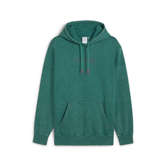 Puma Men's x Squid Game Graphic Hoodie FL - Teal