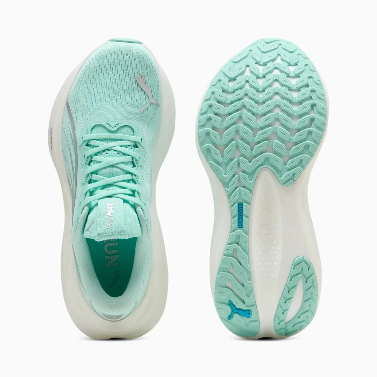 PUMA Mag Max Nitro Melt Women's Running Shoes — Mint