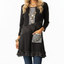 Black White Polkadot Stripe