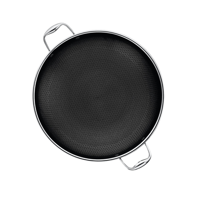 Hexclad 14" Hybrid Wok with Lid
