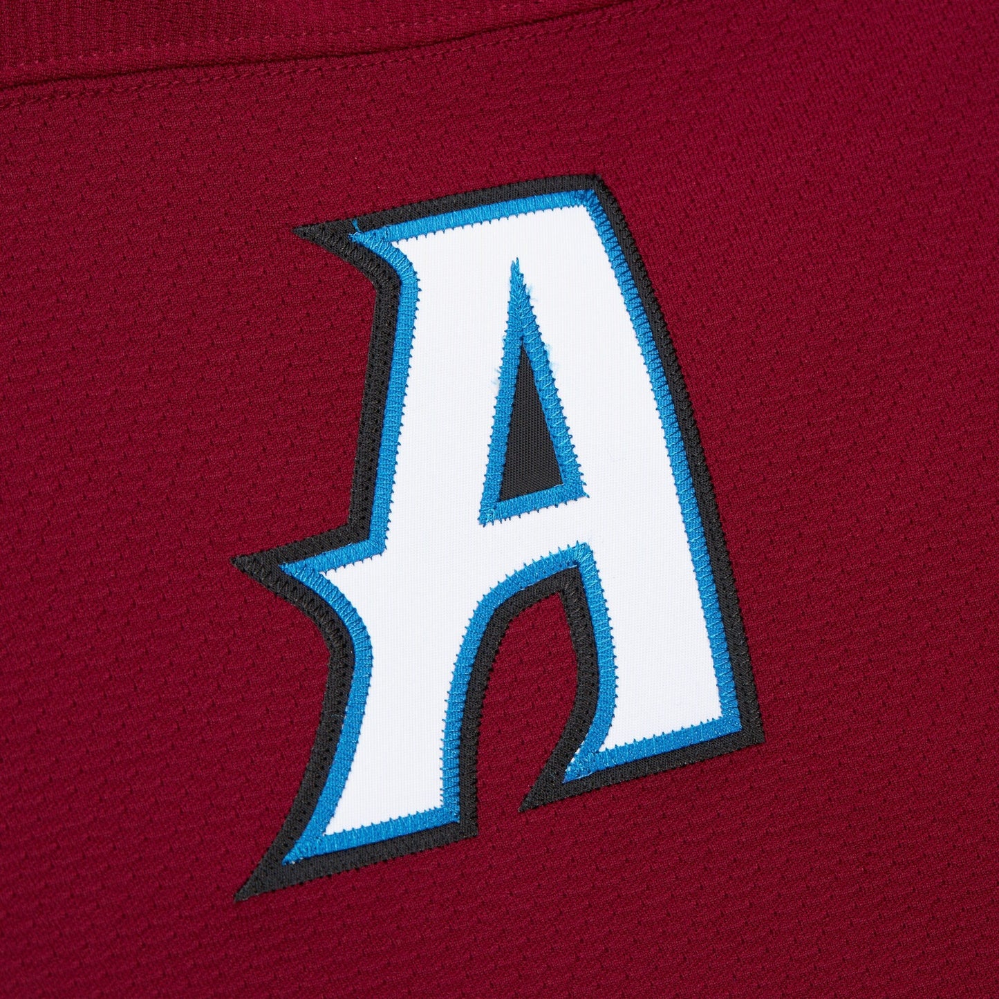 Men's Mitchell & Ness Nhl Dark Alternate Jersey Avalanche 2001 Peter Forsberg