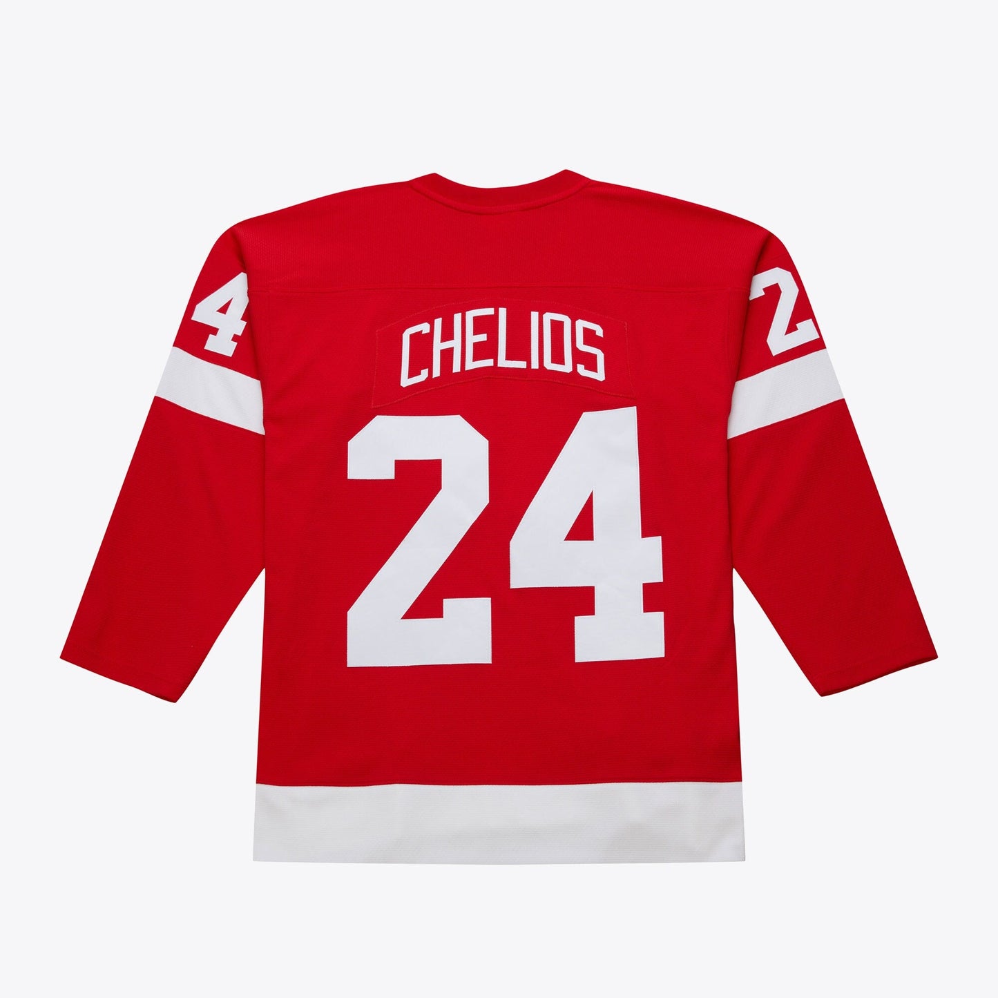 Men's Mitchell & Ness Nhl Dark Jersey Red Wings 2001 Chris Chelios
